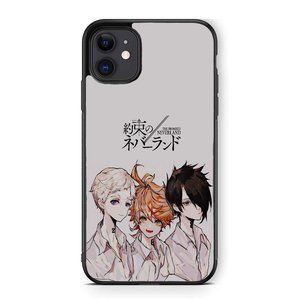 The Promised Neverland Japanese  Anime Black iPhone Case
